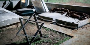 Βανδαλισμοί στο Εβραϊκό νεκροταφείο