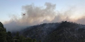 Σε κατάσταση έκτακτης ανάγκης ο δήμος Διρφύων-Μεσσαπίων /Φωτογραφία Facebook