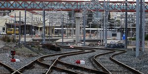 Στο Σιδηροδρομικό Κέντρο Αχαρνών