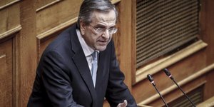 Ο Αντώνης Σαμαράς (Φωτογραφία: EUROKINISSI/ΓΙΩΡΓΟΣ ΚΟΝΤΑΡΙΝΗΣ)