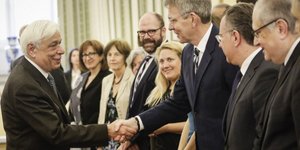 Στο προεδρικό Μέγαρο