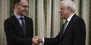 Στο Προεδρικό μέγαρο ο Γερμανός ΥΠΕΞ Χάικο Μάας
