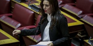Η βουλευτής της ΝΔ Όλγα Κεφαλογιάννη