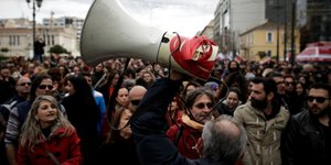 Απεργία: φωτογραφία: EUROKINISSI / ΣΤΕΛΙΟΣ ΜΙΣΙΝΑΣ