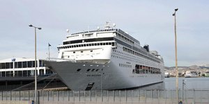 Κρουαζιερόπλοιο στο λιμάνι του Πειραιά (Φωτο αρχείου: Eurokinissi)