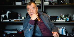 Ο Σταύρος Θεοδωράκης σε μια εκ βαθέων συνέντευξη / Φωτογραφία: iefimerida.gr/Πάνος Μάλλιαρης