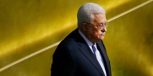 Φωτογραφία: Ο πρόεδρος της Παλαιστίνης