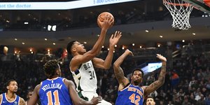 Ο Γιάννης Αντετοκούνμπο /Φωτογραφία: AΡ