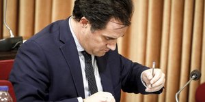 Ο Αδωνις Γεωργιάδης (Φωτογραφία: EUROKINISSI/ΓΙΩΡΓΟΣ ΚΟΝΤΑΡΙΝΗΣ)