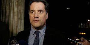 Ο Αδωνις Γεωργιάδης/ Φωτογραφία: EUROKINISSI- ΣΤΕΛΙΟΣ ΜΙΣΙΝΑΣ