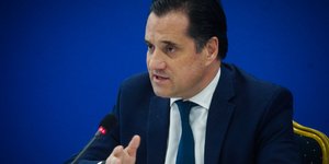 Ο Αδωνις Γεωργιάδης (Φωτογραφία: EUROKINISSI/ ΧΡΗΣΤΟΣ ΜΠΟΝΗΣ)