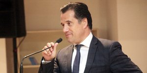 Ο Αδωνις Γεωργιάδης/ Φωτογραφία: EUROKINISSI- ΧΡΗΣΤΟΣ ΜΠΟΝΗΣ