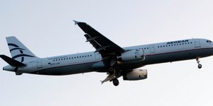 Προσγείωση αεροπλάνου της Aegean/ Φωτογραφία: Eurokinissi- ΚΟΝΤΑΡΙΝΗΣ ΓΙΩΡΓΟΣ
