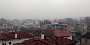 Στο «κόκκινο» τα επίπεδα της αερορύπανσης στη Θεσσαλία