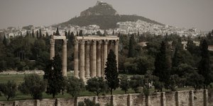 Αφρικανική σκόνη πάνω από την Αθήνα (Φωτογραφία αρχείου: EUROKINISSI/ ΠΑΝΑΓΟΠΟΥΛΟΣ ΓΙΑΝΝΗΣ)