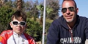 Ο 54χρονος Γρηγόρης Φύτρος και ο 11χρονος γιος του