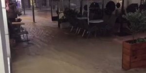 Μεγάλες ζημιές από τη βροχόπτωση στο Αγρίνιο (Φωτογραφία: agriniopress)