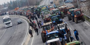 μπλόκα αγροτών/Φωτογραφία: Eurokinissi