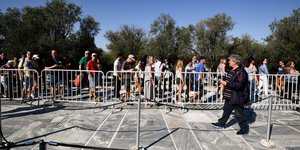 Η υπουργός Πολιτισμού χαρακτήρισε φιέστα τη σημερινή απεργία / Φωτογραφία: Intimenews/ΒΑΡΑΚΛΑΣ ΜΙΧΑΛΗΣ