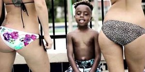 Από μικρός στο κουρμπέτι – 6χρονος ράπερ «τα σπάει» με σέξι κορίτσια [βίντεο]