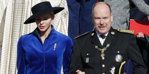 Φωτογραφία: AP- πρίγκιπας Αλβέρτος και πριγκίπισσα Σαρλίν του Μονακό