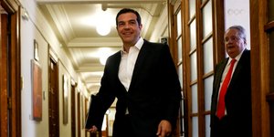 O Αλέξης Τσίπρας/ Φωτογραφία intime