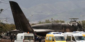 Αεροπορική τραγωδία στην Αλγερία (Φωτογραφία: AP/Anis Belghoul)