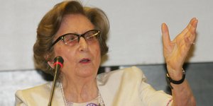 Η Αλίκη Γιωτοπούλου- Μαραγκοπούλου. Φωτογραφία: Eurokinissi