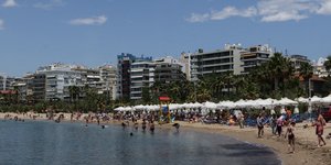 παραλία Αλίμου/Φωτογραφία: Eurokinissi