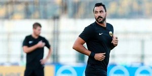 Ο Ούγκο Αλμέιδα δεν προπονήθηκε το Σάββατο/Φωτογραφία: EUROKINISSI