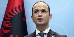 Φωτογραφία: Ο επικεφαλής της Αλβανικής διπλωματίας/AP