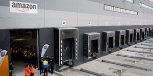 Οι εγκαταστάσεις της Amazon στη Γαλλία. Πηγή φωτό: AP/Thibault Camus