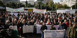 Συγκέντρωση διαμαρτυρίας ΑμεΑ/Φωτογραφία: Eurokinissi