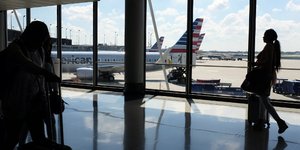 Στιγμές τρόμου για τους επιβάτες της American Airlines (Φωτογραφία αρχείου: AP/ Kiichiro Sato)