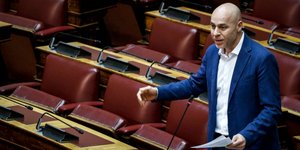 Γιώργος Αμυράς (Φωτογραφία: EUROKINISSI/ΓΙΩΡΓΟΣ ΚΟΝΤΑΡΙΝΗΣ)