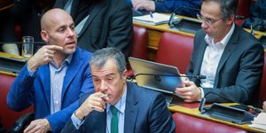 Αμυράς-Θεοδωράκης/Φωτογραφία: Eurokinissi