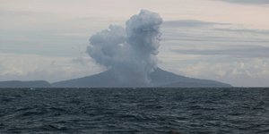 Το ηφαίστειο Ανάκ Κρακατόα. Φωτογραφία: AP