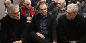 Από αριστερά: Δ. Χατζησωκράτης