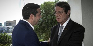 Τσίπρας-Αναστασιάδης/Φωτογραφία: Eurokinissi