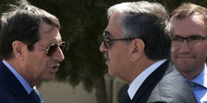 Αναστασιάδης-Ακιντζί/Φωτογραφία: AP