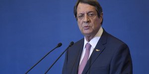 Ο Νίκος Αναστασιάδης ανακοίνωσε την υποψηφιότητά του (Φωτογραφία: MOTIOTEAM/ ΒΑΣΙΛΗΣ ΒΕΡΒΕΡΙΔΗΣ)