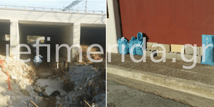  Πανικός στο Ιλιον -Αυτοσχέδια αναχώματα φτιάχνουν οι κάτοικοι για να προστατευθ