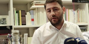 Ο Νίκος Ανδρουλάκης (Φωτογραφία: EUROKINISSI/ ΧΡΗΣΤΟΣ ΜΠΟΝΗΣ)