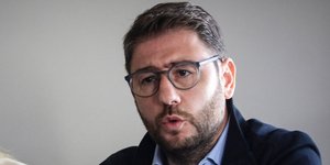 Ο ευρωβουλευτής του ΠΑΣΟΚ Νίκος Ανδρουλάκης -Φωτογραφία αρχείου: (EUROKINISSI/ΓΙΑΝΝΗΣ ΠΑΝΑΓΟΠΟΥΛΟΣ)