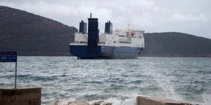 ισχυροί άνεμοι στα πελάγη δημιουργούν προβλήματα στις ακτοπλοϊκές συγκοινωνίες/Φωτογραφία: Eurokinissi