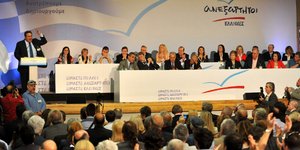 Επίθεση κατά πρώην βουλευτή στο συνέδριο των Ανεξάρτητων Ελλήνων (εικόνα)
