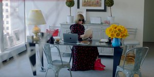 Η Anna Wintour ποζάρει στον φακό/Φωτογραφία Nike