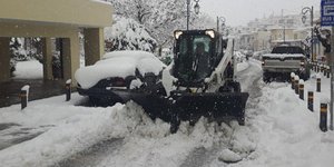 Χιονισμένα Ανώγεια (Φωτογραφία: cretapost.gr)