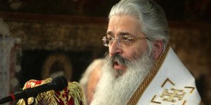 Ο Μητροπολίτης Αλεξανδρουπόλεως Ανθιμος- φωτογραφία Τατιάνα Μπόλαρη