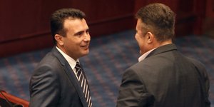 Φωτογραφία: AP/ Boris Grdanoski